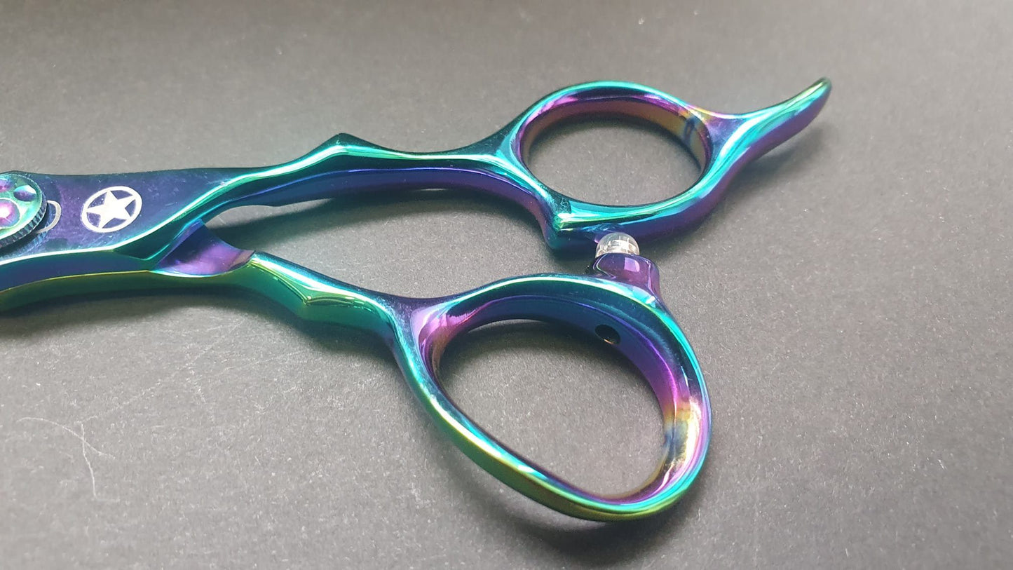 Tijeras para el cabello Sternsteiger Green Blitz 6 pulgadas
