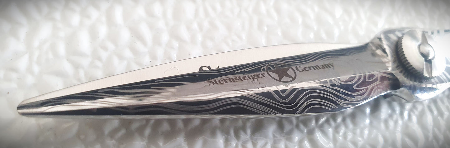 Tijeras para el cabello Sternsteiger Green Blitz 6 pulgadas