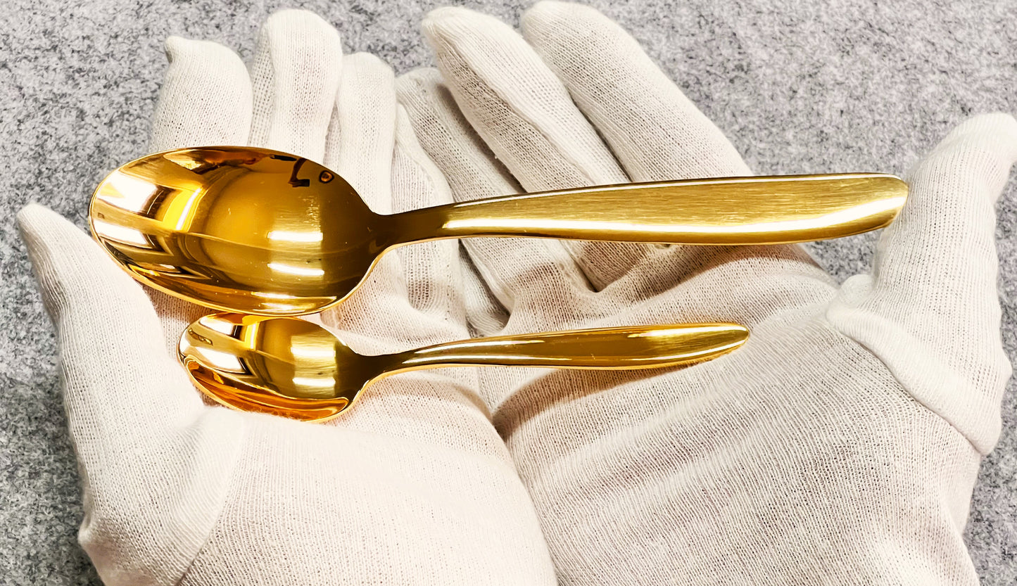 Diana Gold Tableware | Solid Gold
