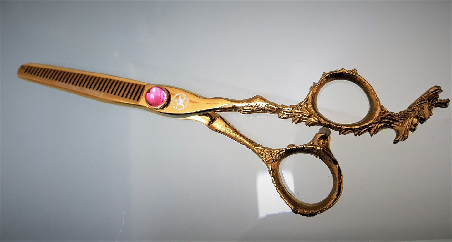 Star Climber Dragon Blitz Gold Scissors Set