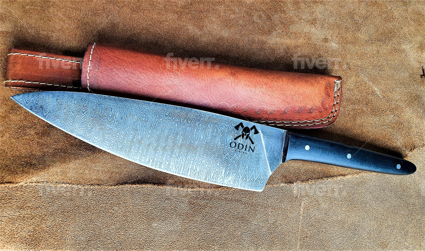 ODIN VIKING Damastmesser