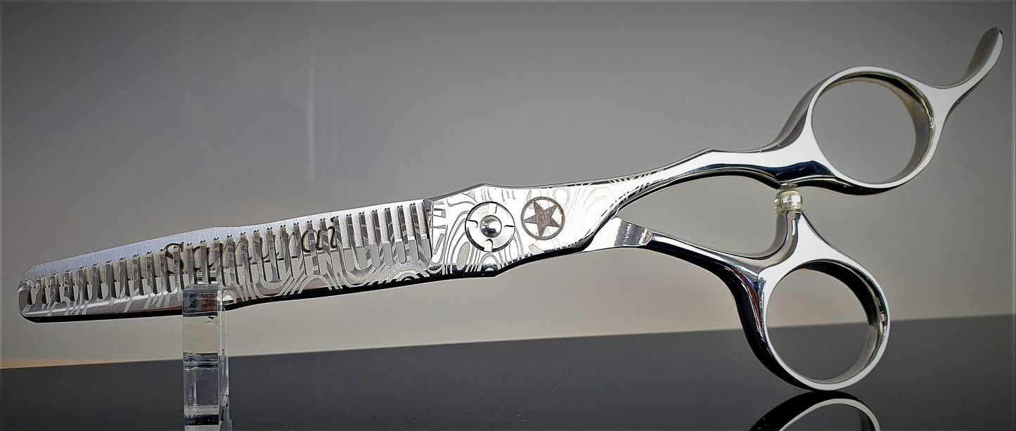 Sternsteiger Samurai thinning hair shears in 6 inches