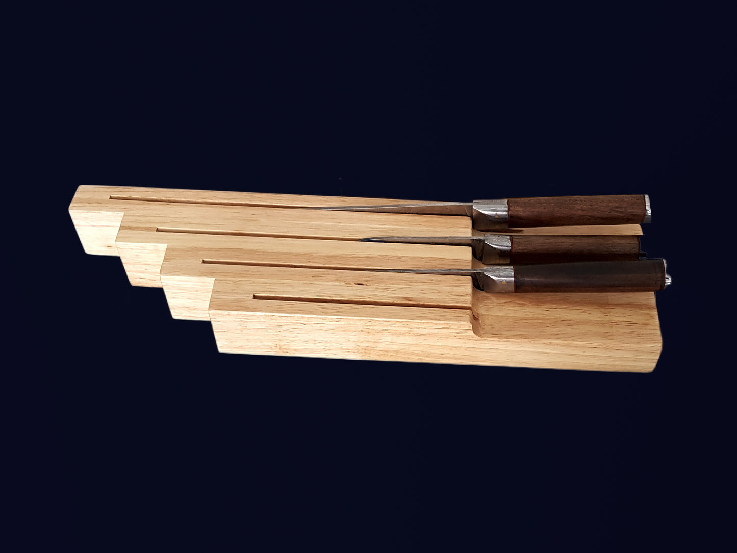 Soporte de exhibición de cuchillos Sternsteiger de 4 ranuras