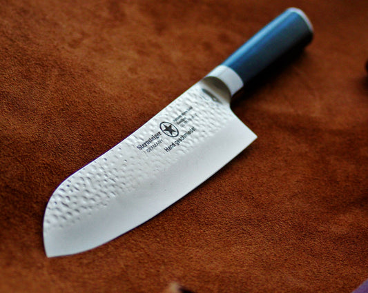Sternsteiger | cuchillo Santoku martillado a mano