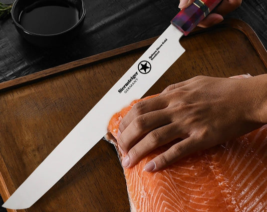 Carnaval de Sternsteiger | Cuchillo para sushi de Damasco