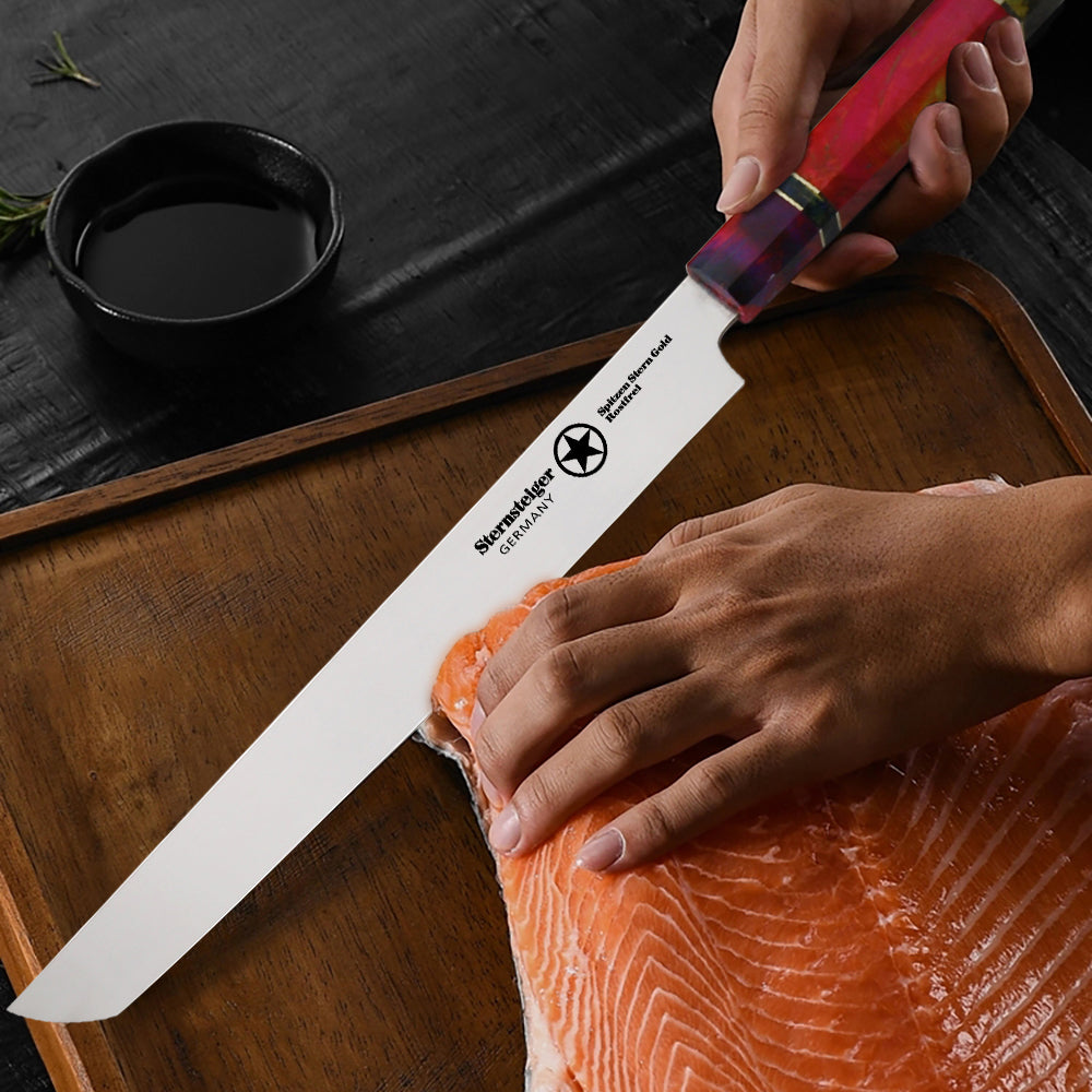 Carnaval de Sternsteiger | Cuchillo para sushi de Damasco