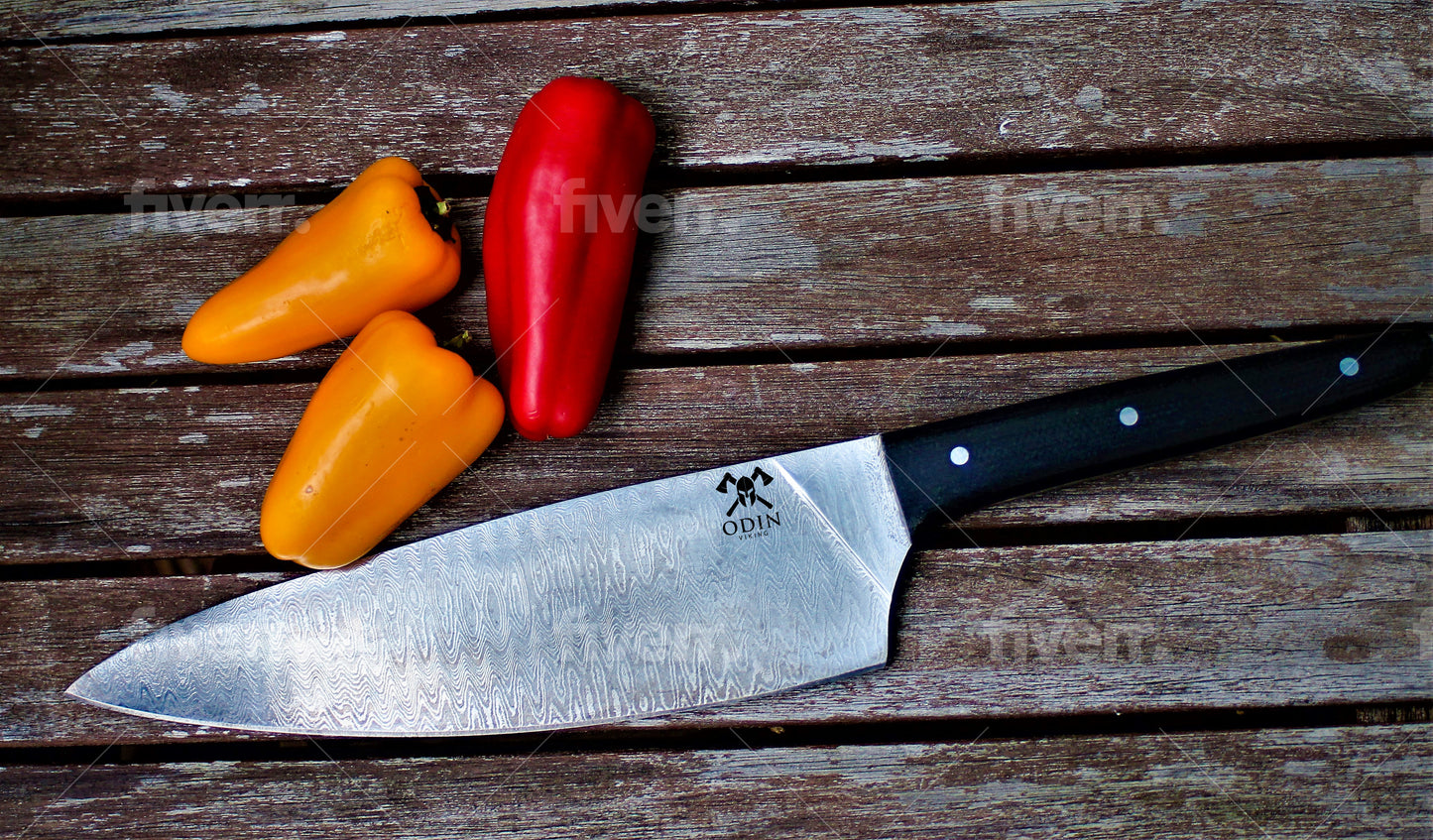ODIN VIKING Damastmesser