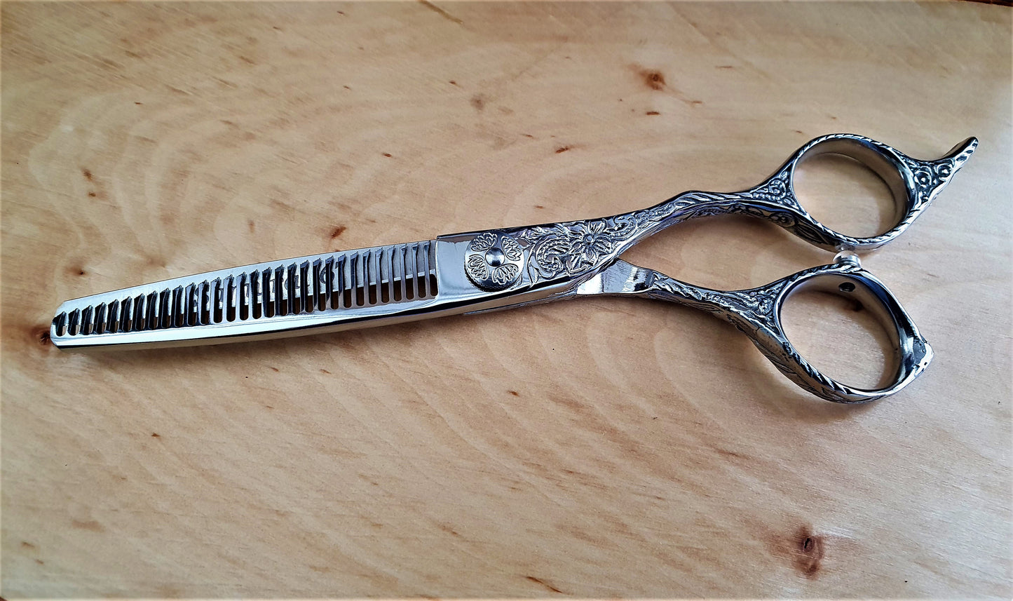 Sternsteiger Juego de tijeras de pelo Samurai Flower