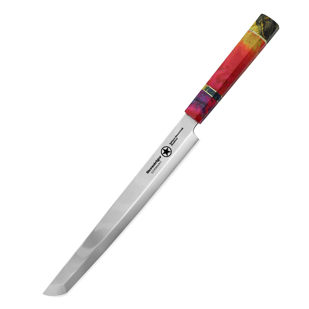 Carnaval de Sternsteiger | Cuchillo para sushi de Damasco