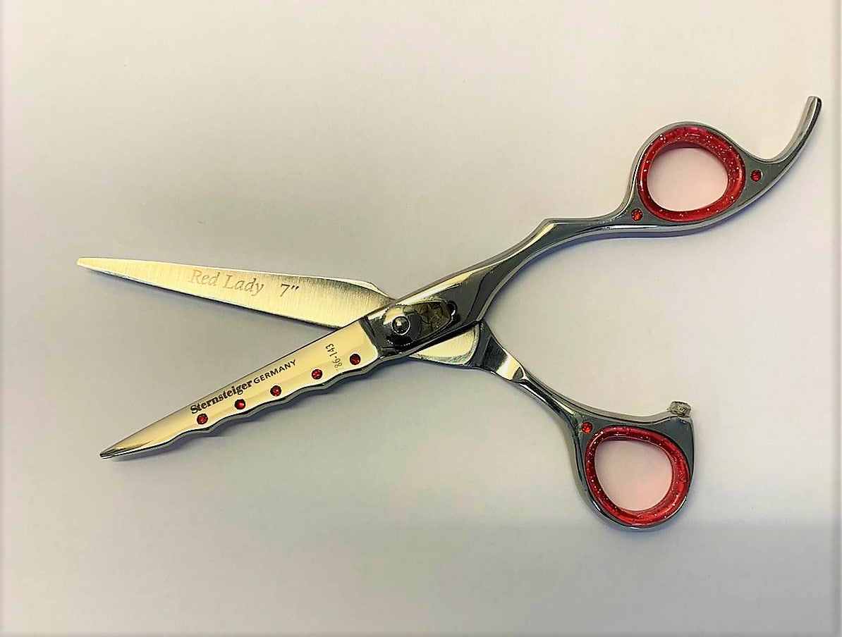 Hair scissors Red Lady 7 inches