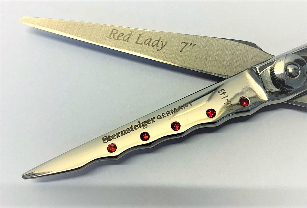 Hair scissors Red Lady 7 inches