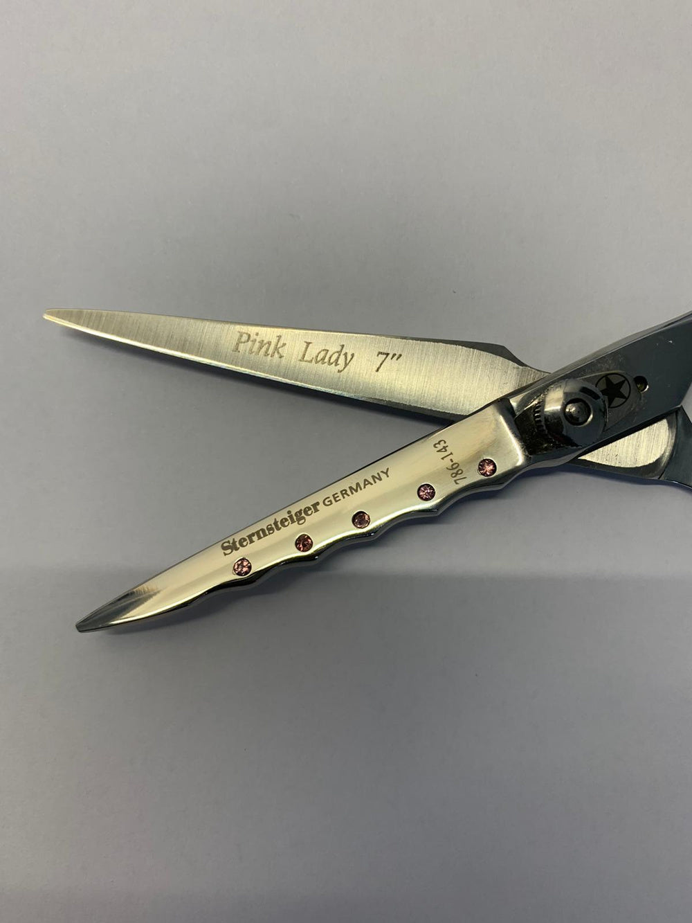 Pink Lady Hair Scissors 7 inch