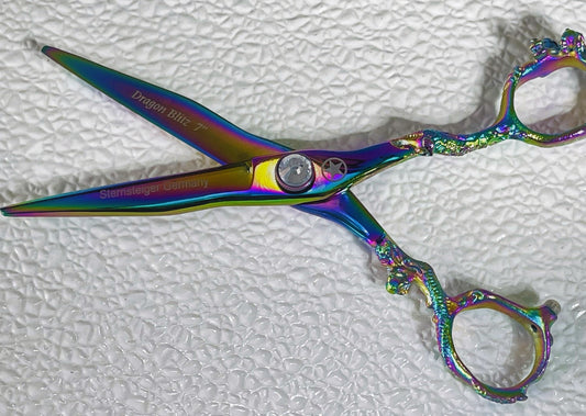 Tijeras para el cabello Sternsteiger Dragon Blitz de 7 pulgadas