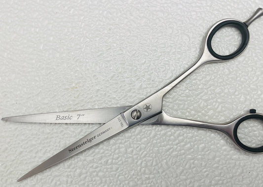 Sternsteiger offset hair shears in 7 inches