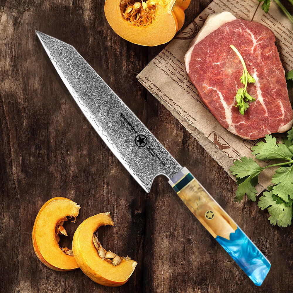 Carnaval de Sternsteiger | Cuchillo damasco Gyuto