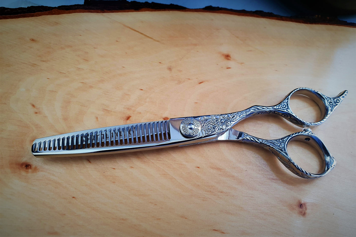 Sternsteiger Juego de tijeras de pelo Samurai Flower