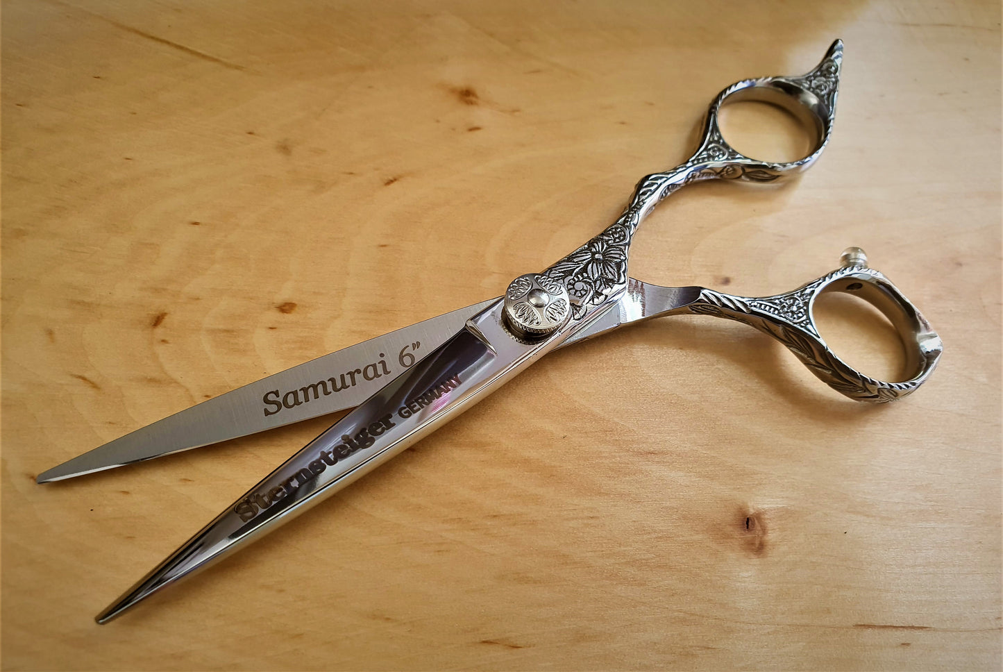 Sternsteiger Juego de tijeras de pelo Samurai Flower