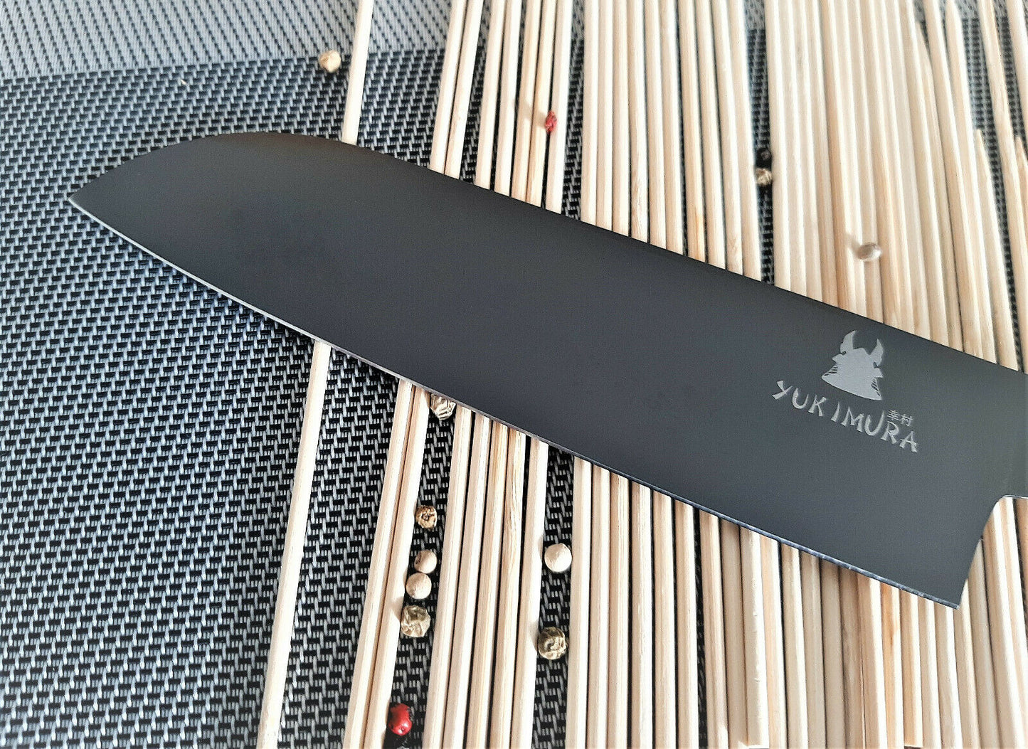 Santoko Messer mit Titanium-Beschichtung | Sternsteiger - Yukimura Kollektion