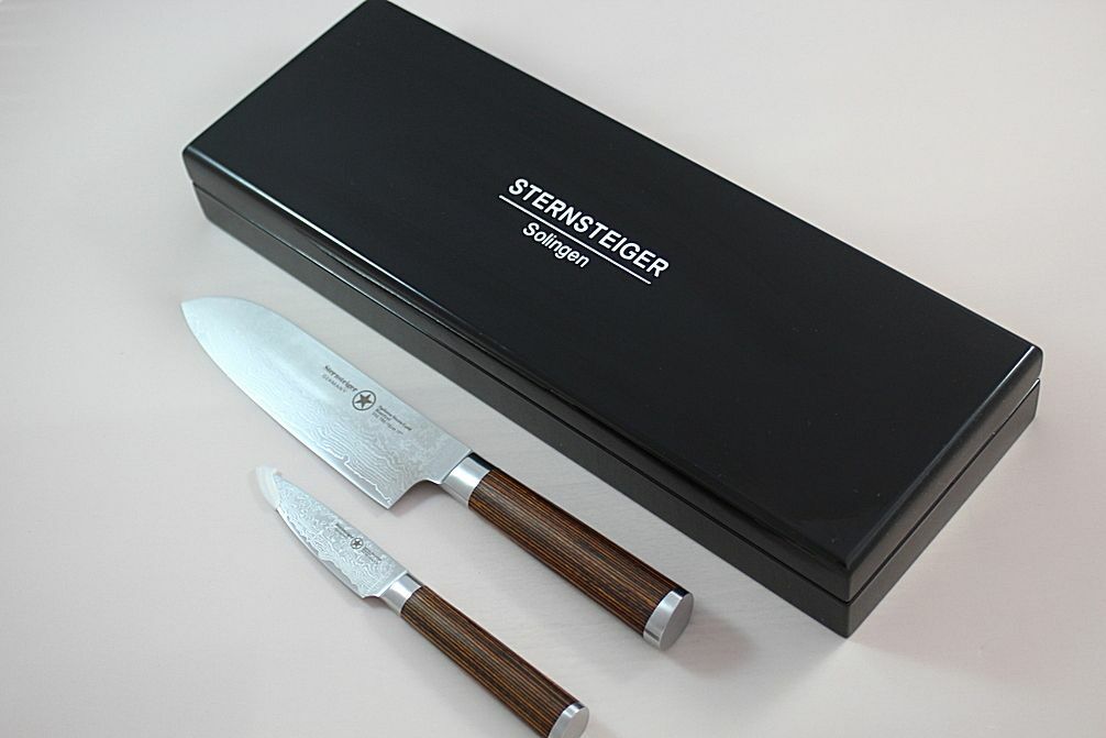 Sternsteiger | Damascus knife set of 2