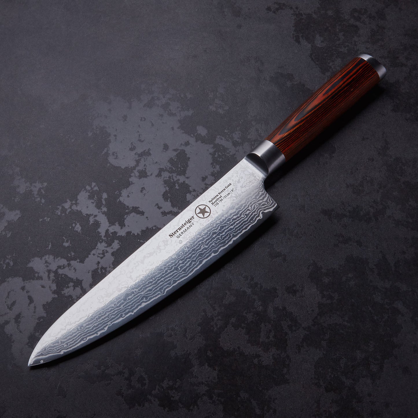 Sternsteiger | Cuchillo de chef de Damasco.
