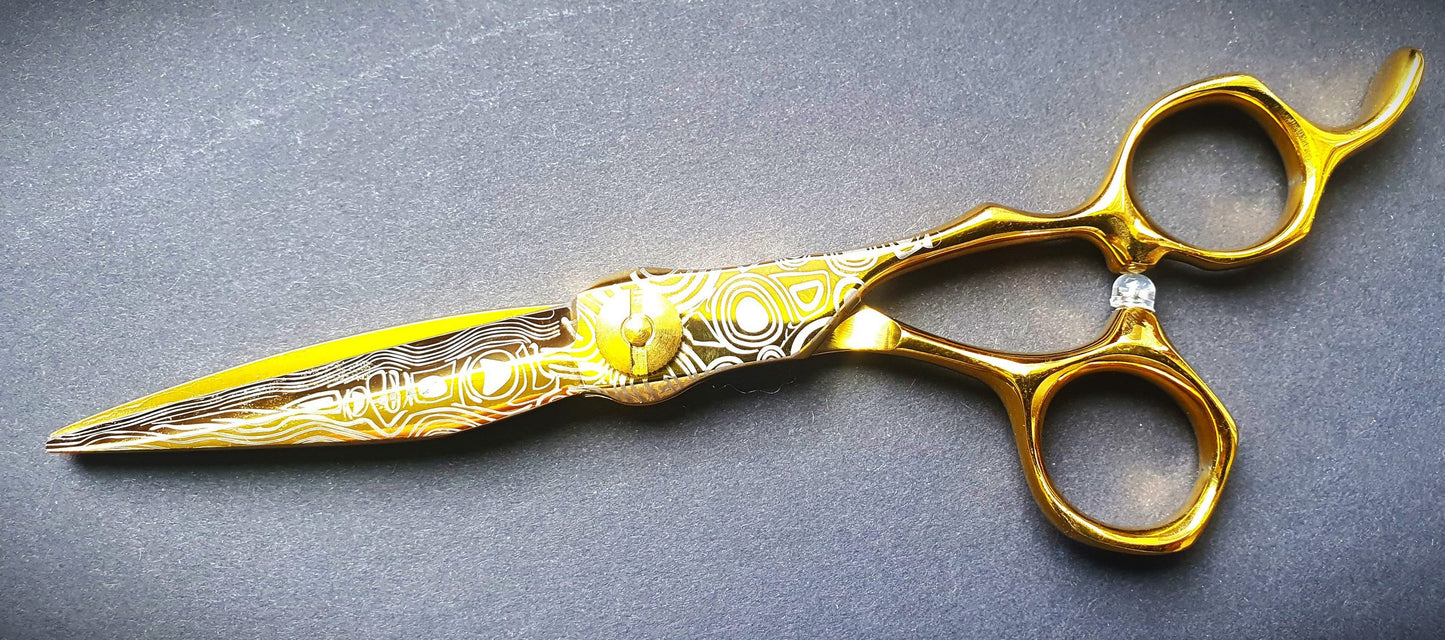 Sternsteiger Gold Blitz Hair Scissors Set 6 Inch