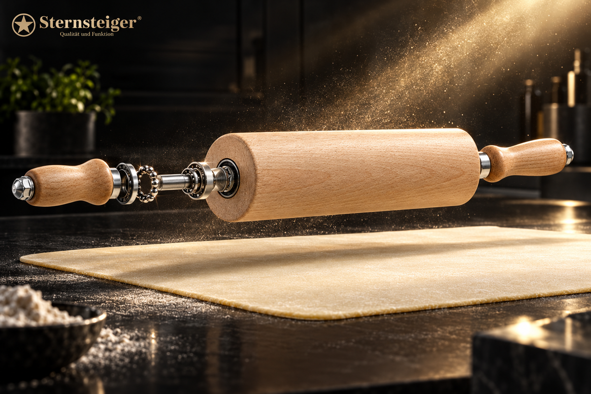 Sternsteiger Professional Heavy-Duty Wood Rolling Dough Pin (SS29040)