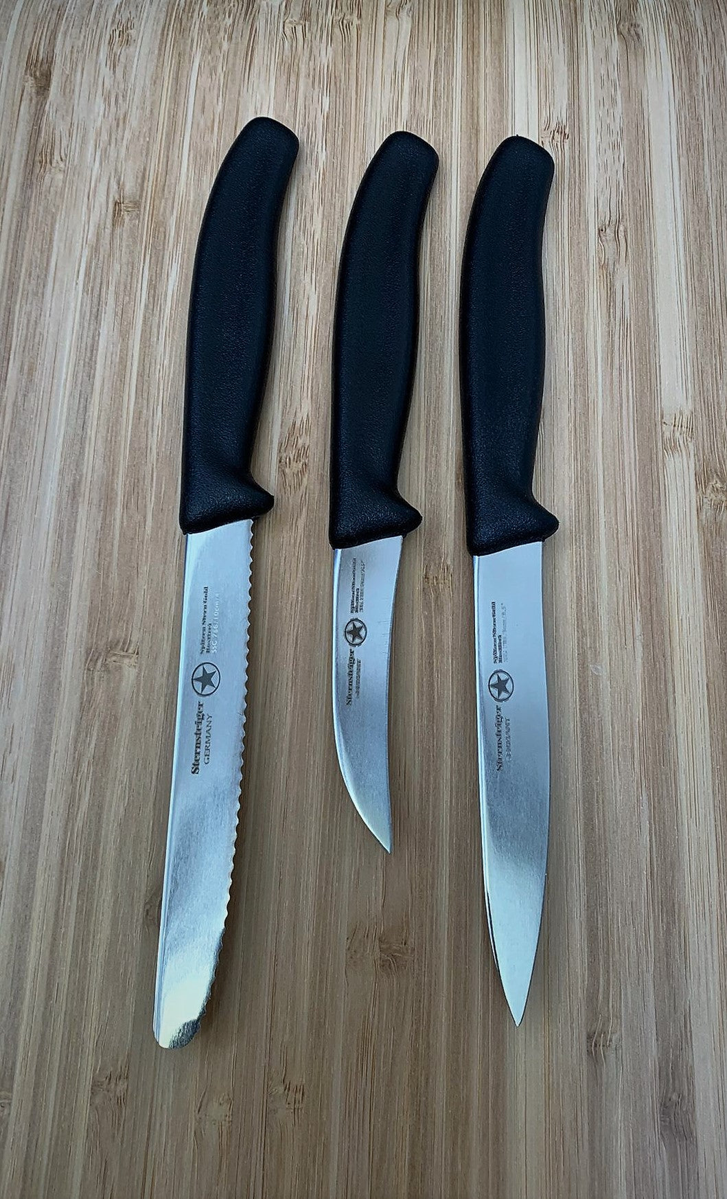 Paring Knives Set of 3 Basic Star Series