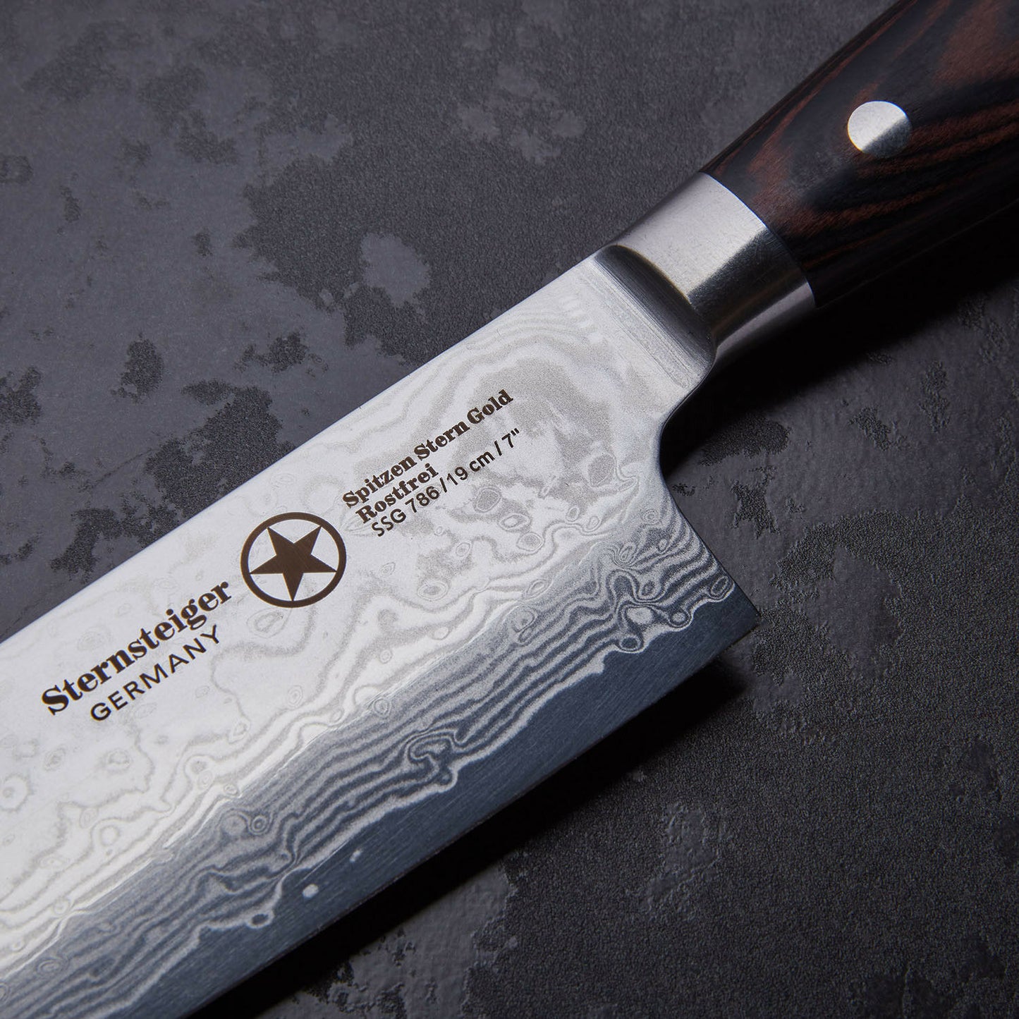 Sternsteiger | Damascus knife set of 7